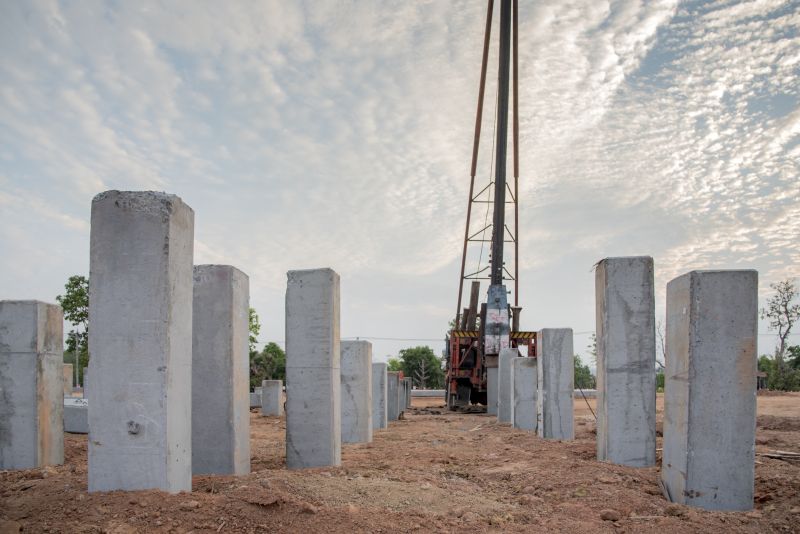 Concrete Piling Installation
