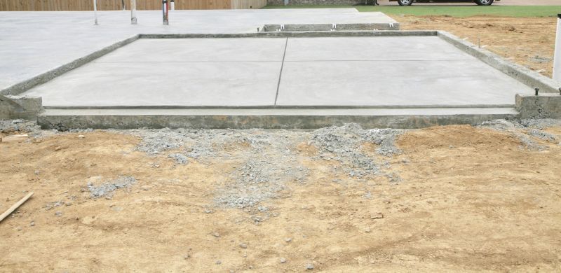 Basement Concrete Installation detail