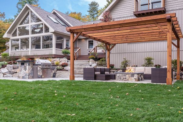 Terrace Construction in Cabot