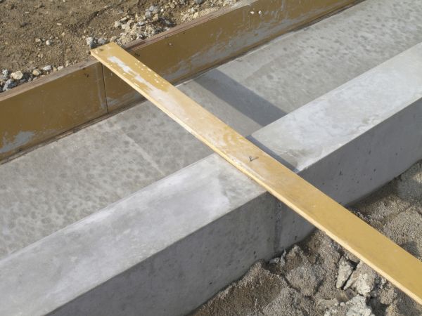 Cement Footing Installation in Cabot