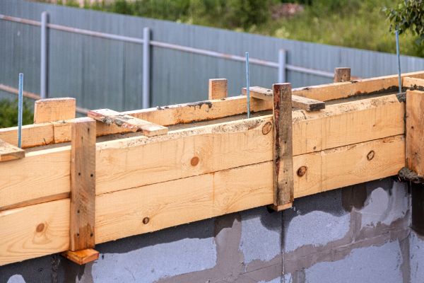 Poured Wall Construction in Cabot