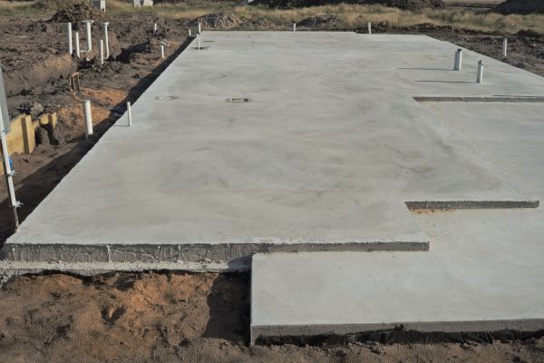 Cement Foundation Installation in Cabot