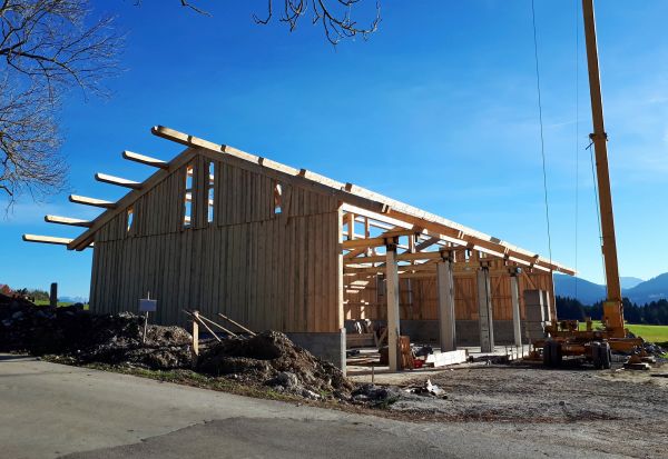 Barn Foundation Construction in Cabot