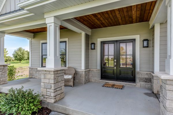 Concrete Porch Construction in Cabot