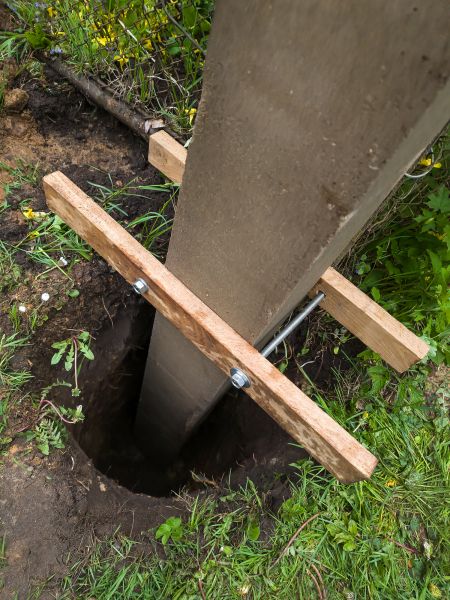 Pilings Installation in Cabot