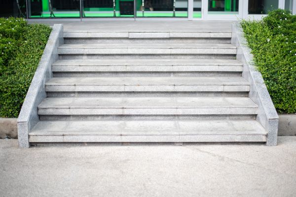 Cement Steps Installation in Cabot