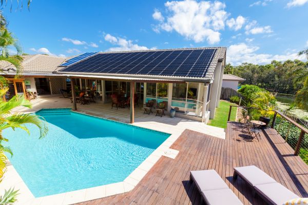 Pool Decking Installation in Cabot