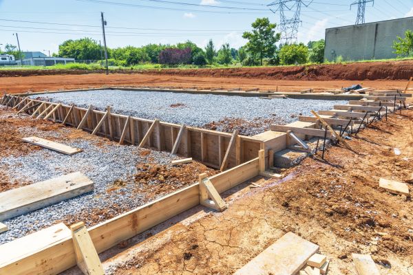 Commercial Slab Construction in Cabot