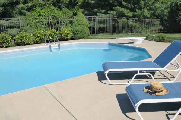 Cement Deck Installation in Cabot
