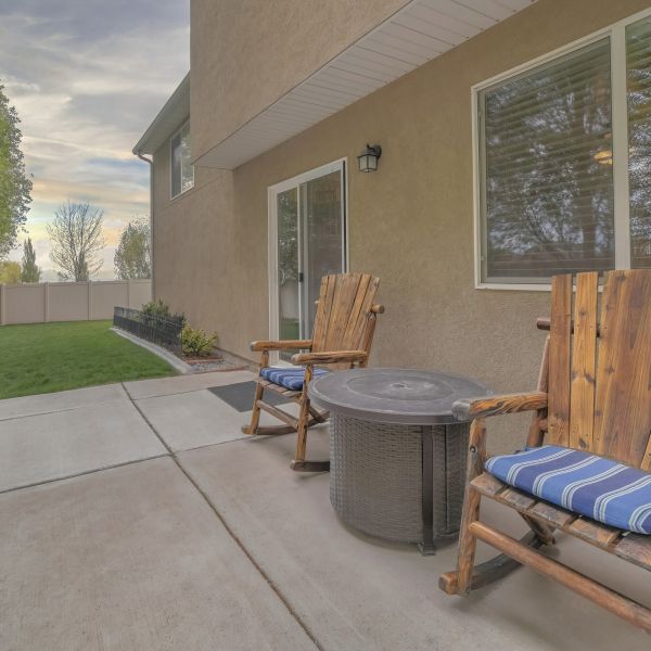 Backyard Slab Construction in Cabot