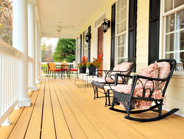 Front Porch Renovation in Cabot