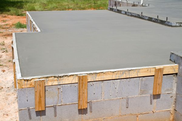 Cost of Concrete Slab Installation in Cabot
