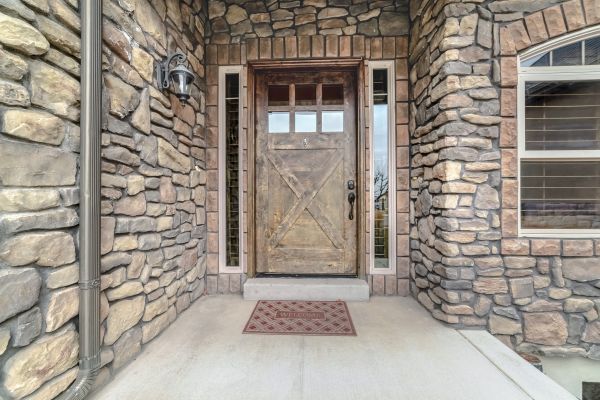 Cement Porch Construction in Cabot