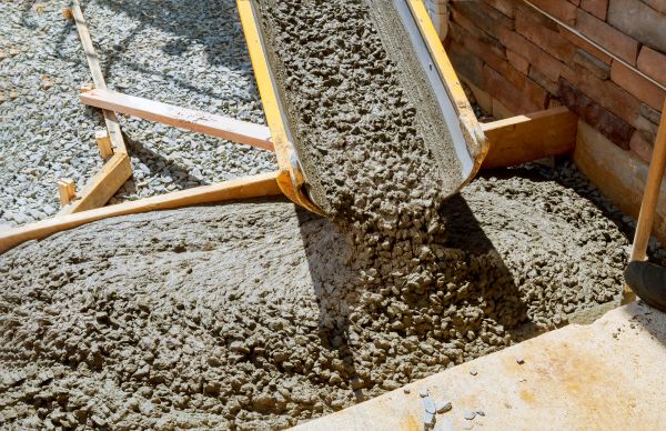 Cement Walkway Pouring in Cabot