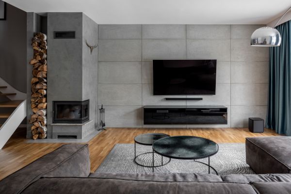 Cement Wall Installation in Cabot