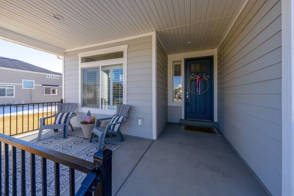 Cement Porch Installation in Cabot