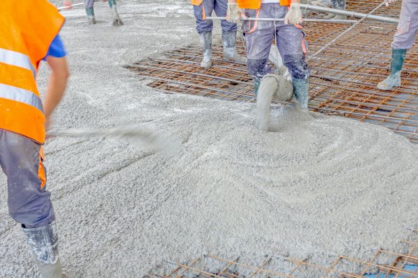 Cost of Flatwork Pouring Service in Cabot