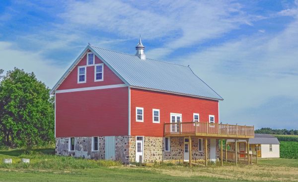 Barn Foundation Pouring in Cabot