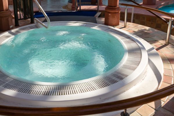 Hot Tub Patio Construction in Cabot