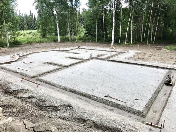 Foundation Footer Installation in Cabot