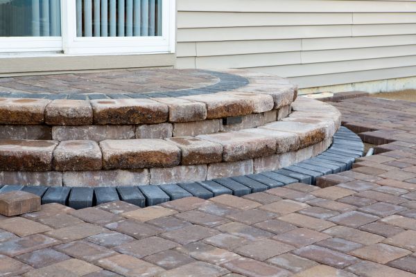 Patio Step Installation in Cabot