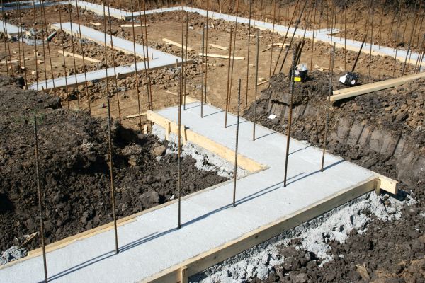 Cost of Footing Construction in Cabot