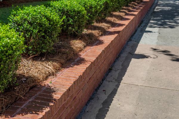 Retaining Wall Installation in Cabot